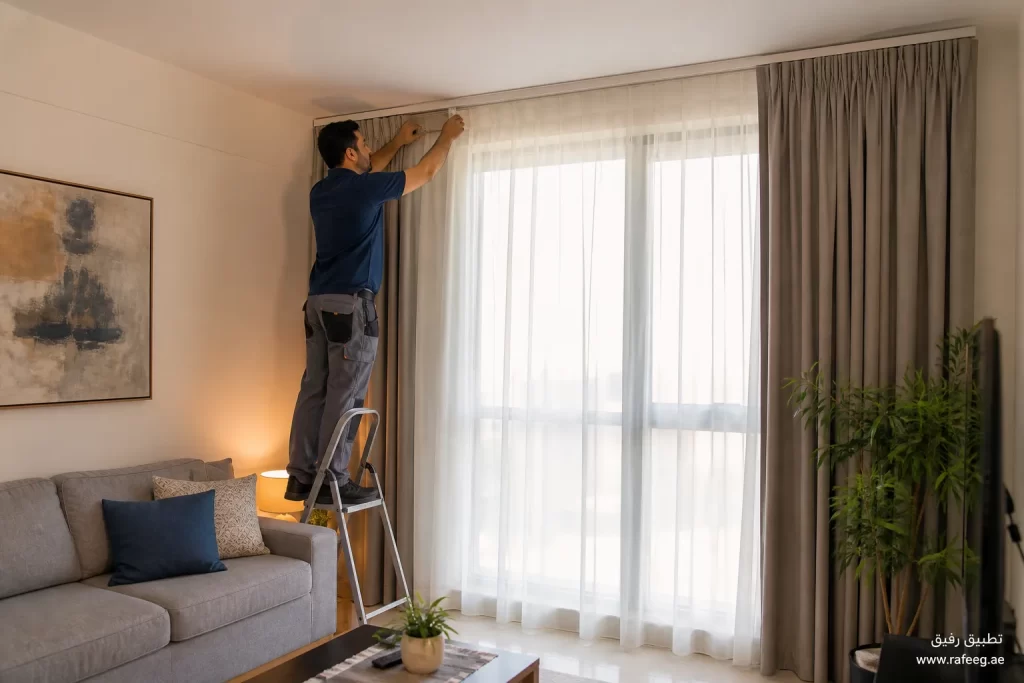 Curtain Installation in Sharjah: Room-by-Room Guide