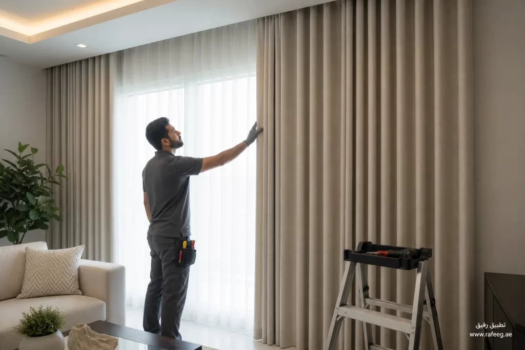 Curtain Installation in the UAE: Prices and Custom Designs